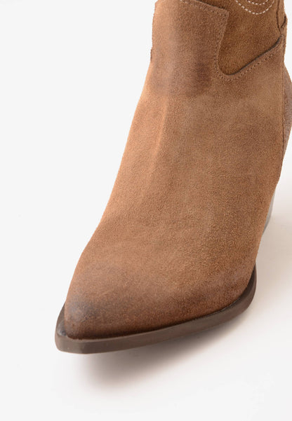 DIVINE FOLLIE - Stivale Texano Butterflay Crosta Taupe