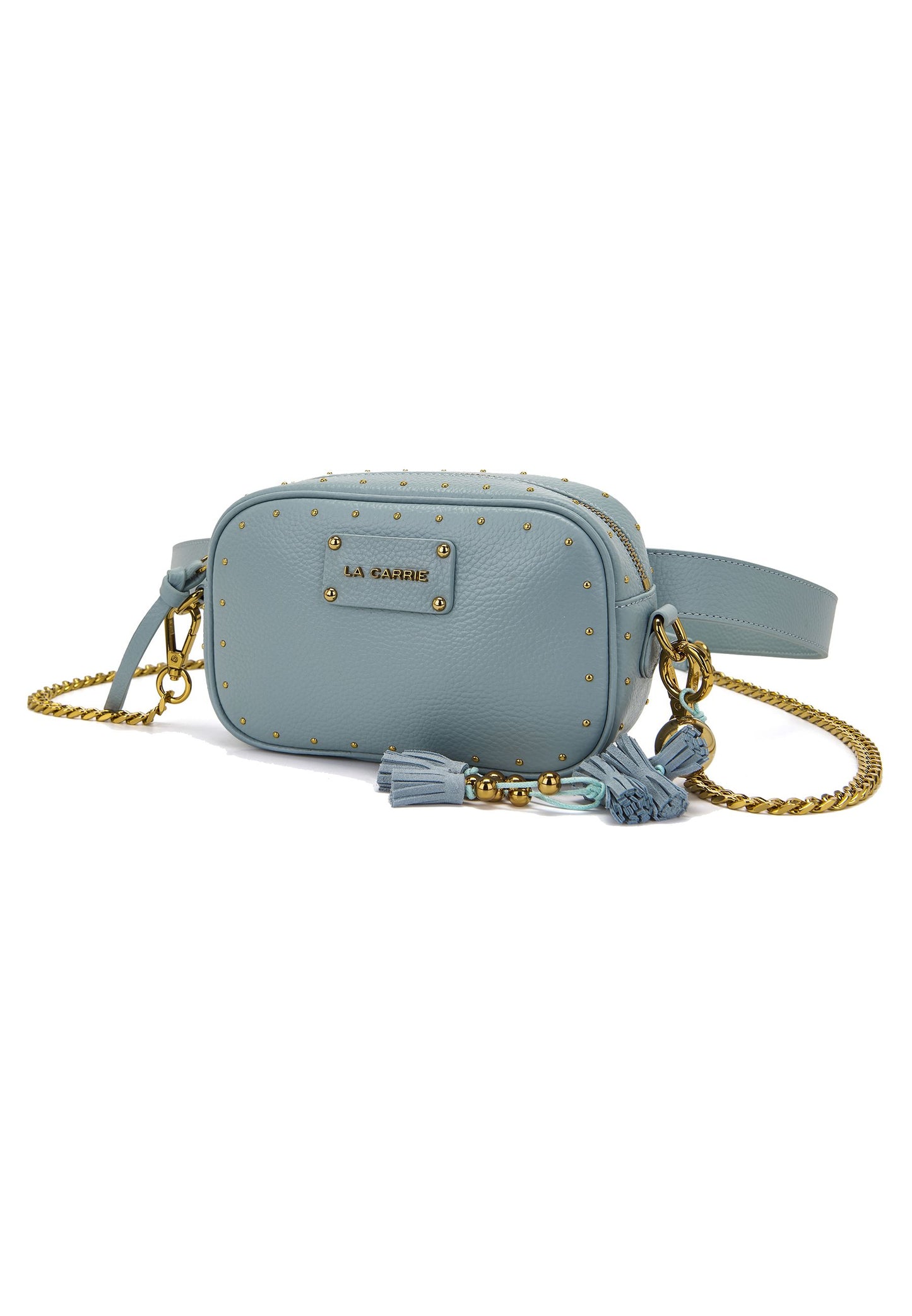 LA CARRIE - Marsupio BASIC BUM BAG Cielo