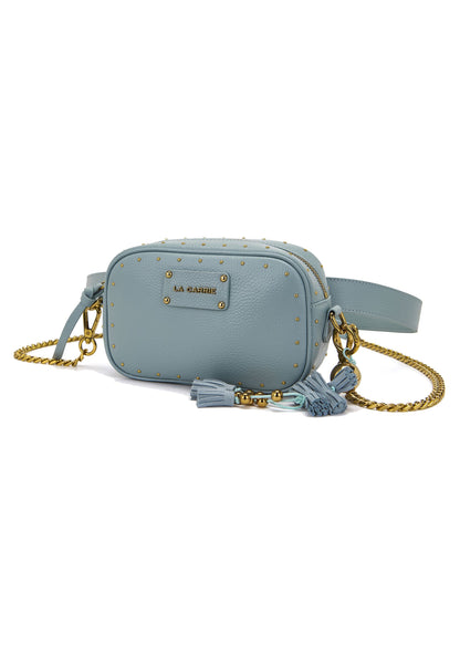 LA CARRIE - Marsupio BASIC BUM BAG Cielo