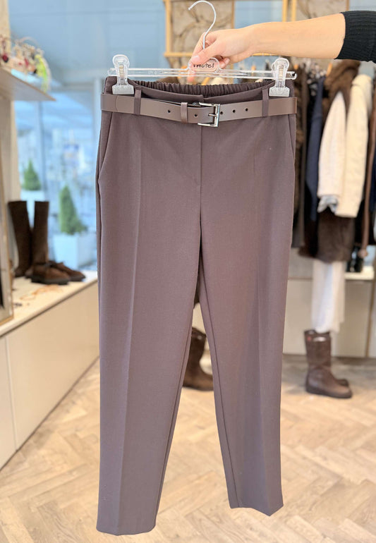MOTEL - Pantaloni Con Cintura Moro