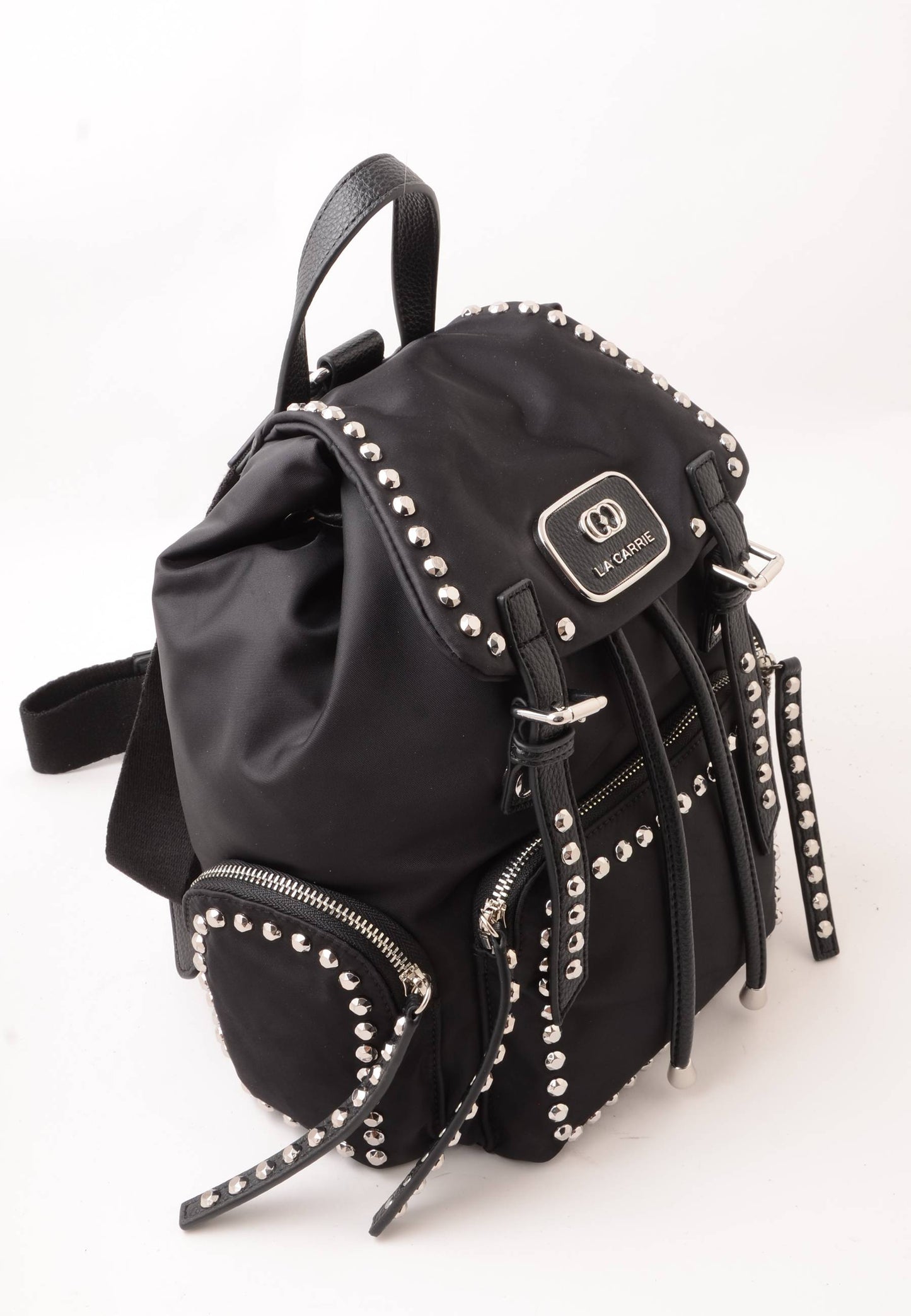 LA CARRIE - Zaino Dark Nylon Nero