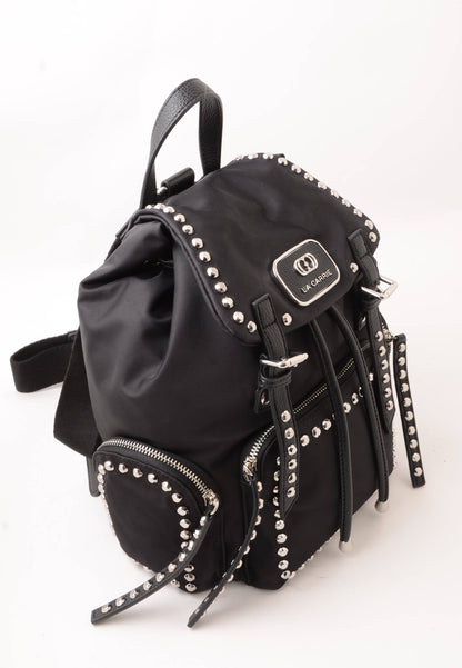 LA CARRIE - Zaino Dark Nylon Nero