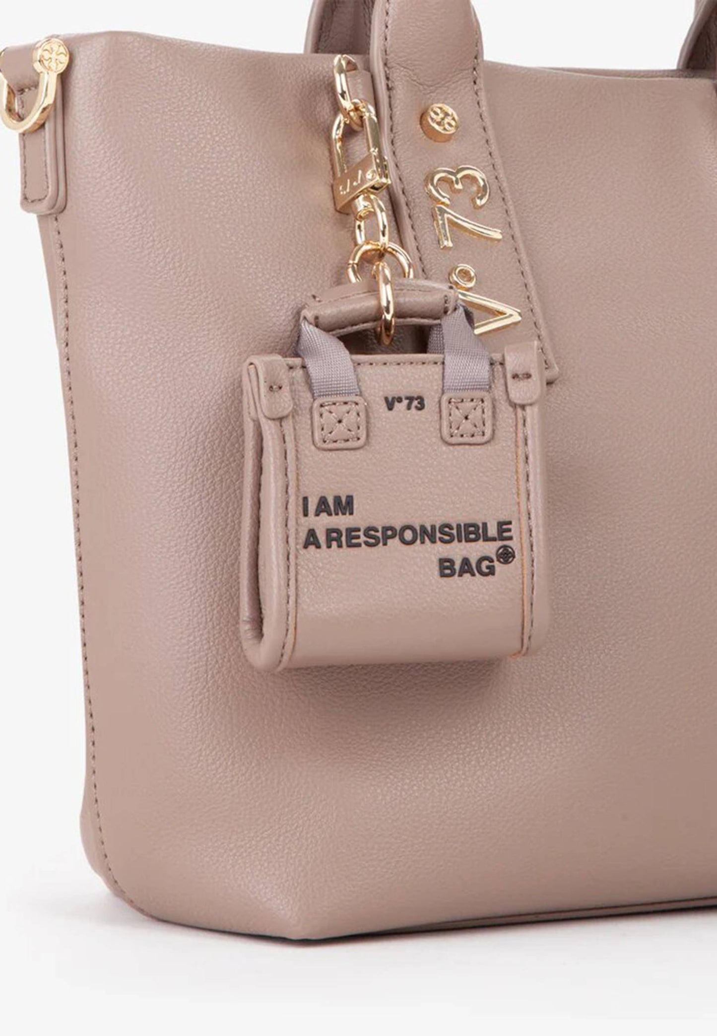 V73 - Borsa A Mano Matilda Taupe