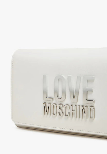 LOVE MOSCHINO - Borsa A Tracolla Nuance Bianco