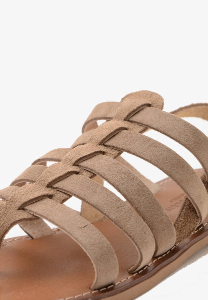 DIVINE FOLLIE - Sandalo Crosta Taupe