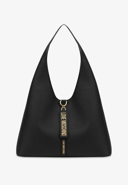 LOVE MOSCHINO - Hobo Bag Morbida Nero