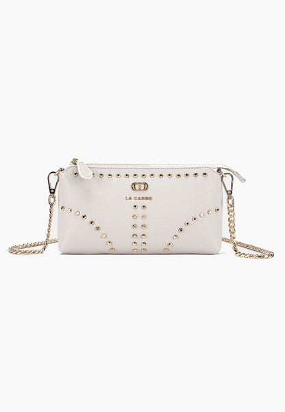 LA CARRIE - Pochette Portafogli Frivolous Ivory