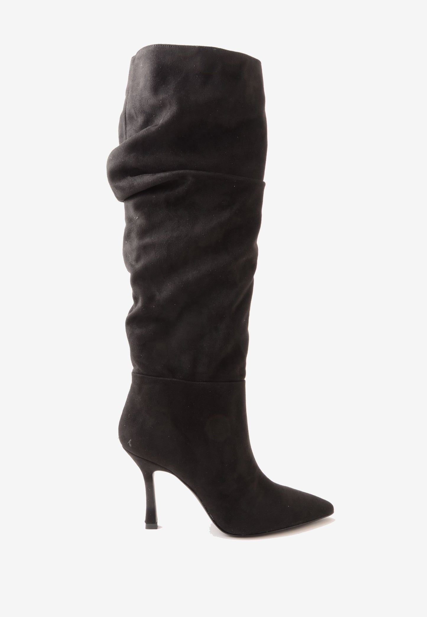 DIVINE FOLLIE - Stivale Camoscio Calza Nero