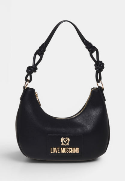 LOVE MOSCHINO - Borsa Hobo Nodo Nero