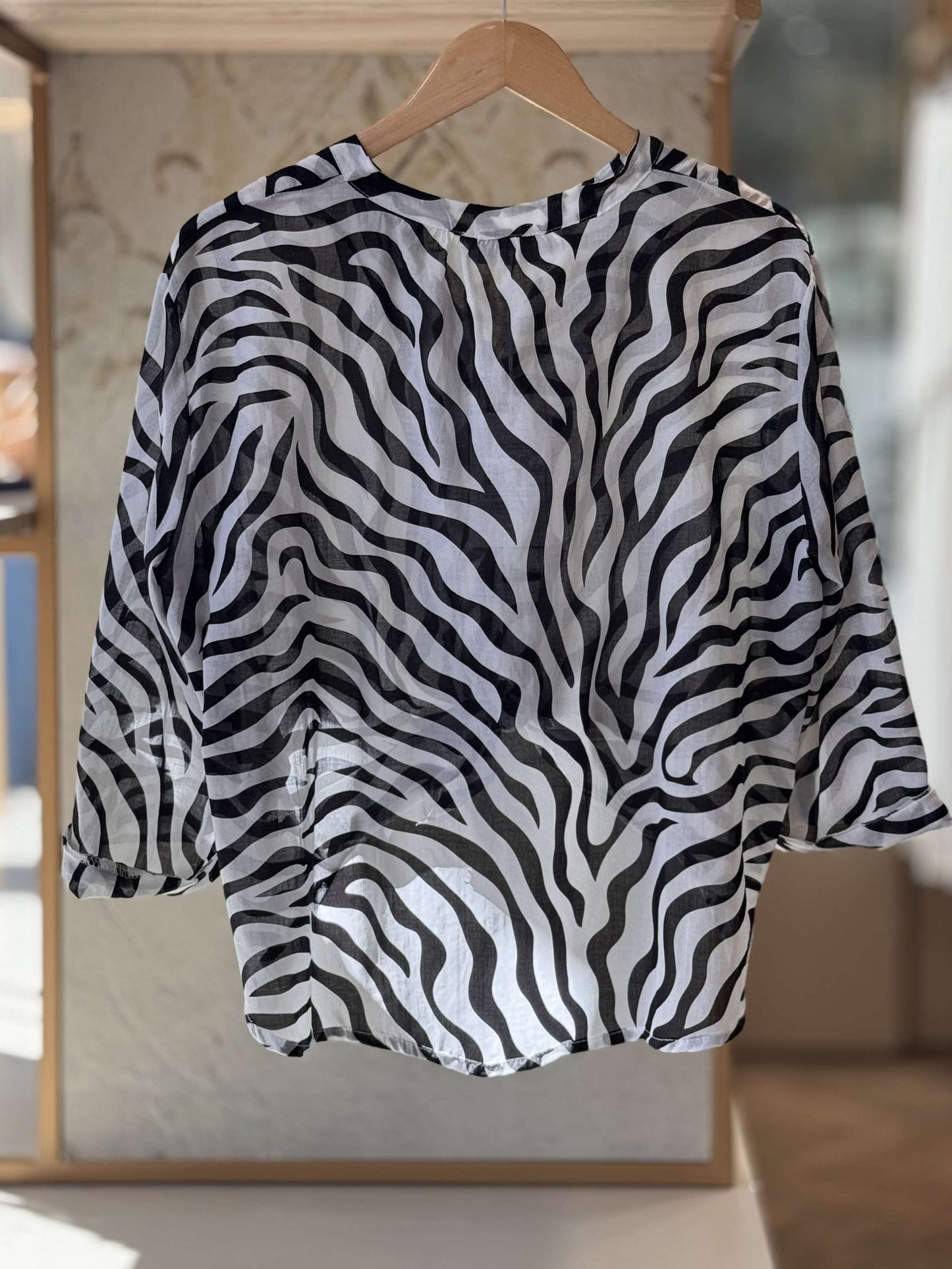 MOTEL - Camicia Zebrata