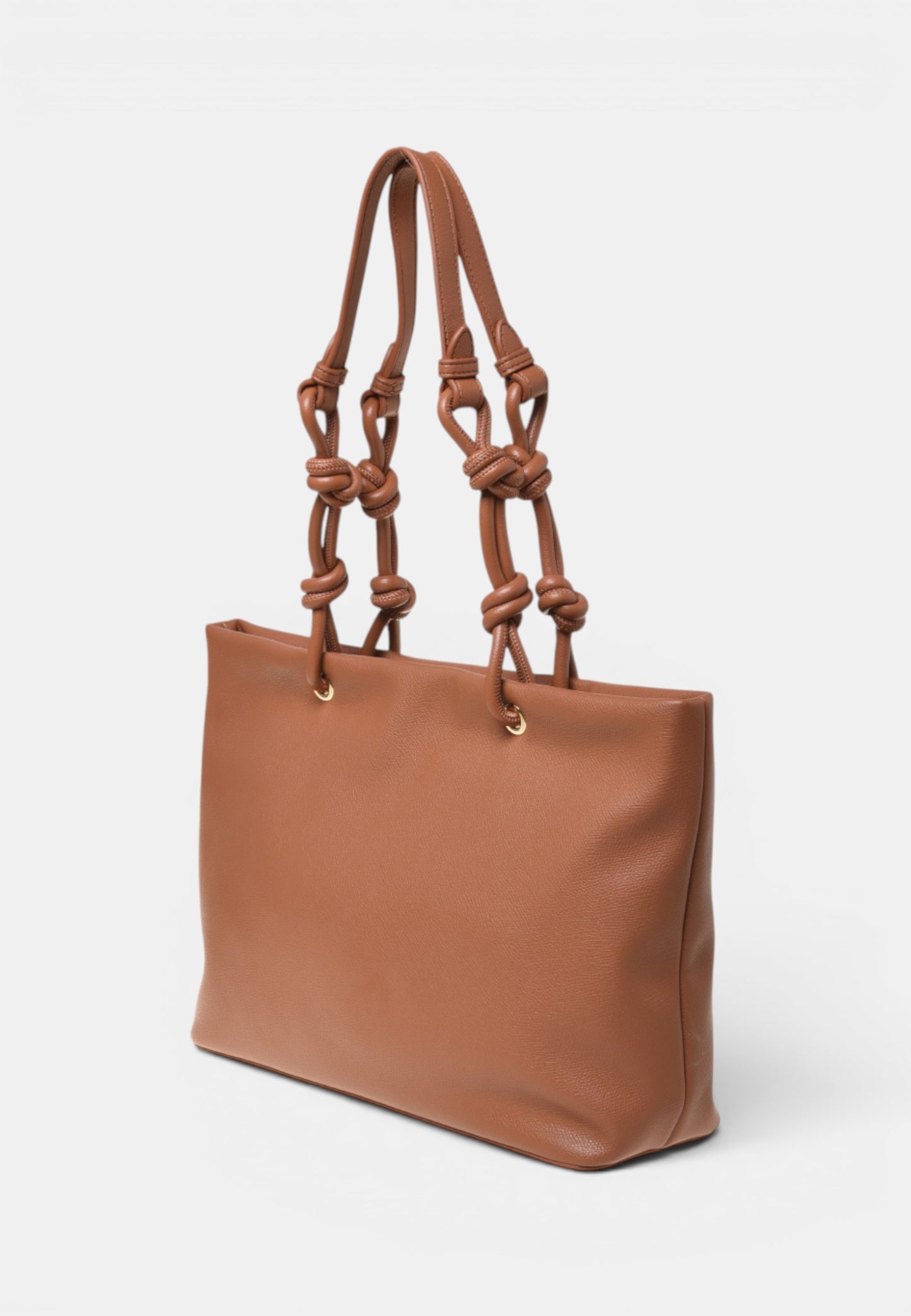 LOVE MOSCHINO - Shopping Bag Nodo Cuoio