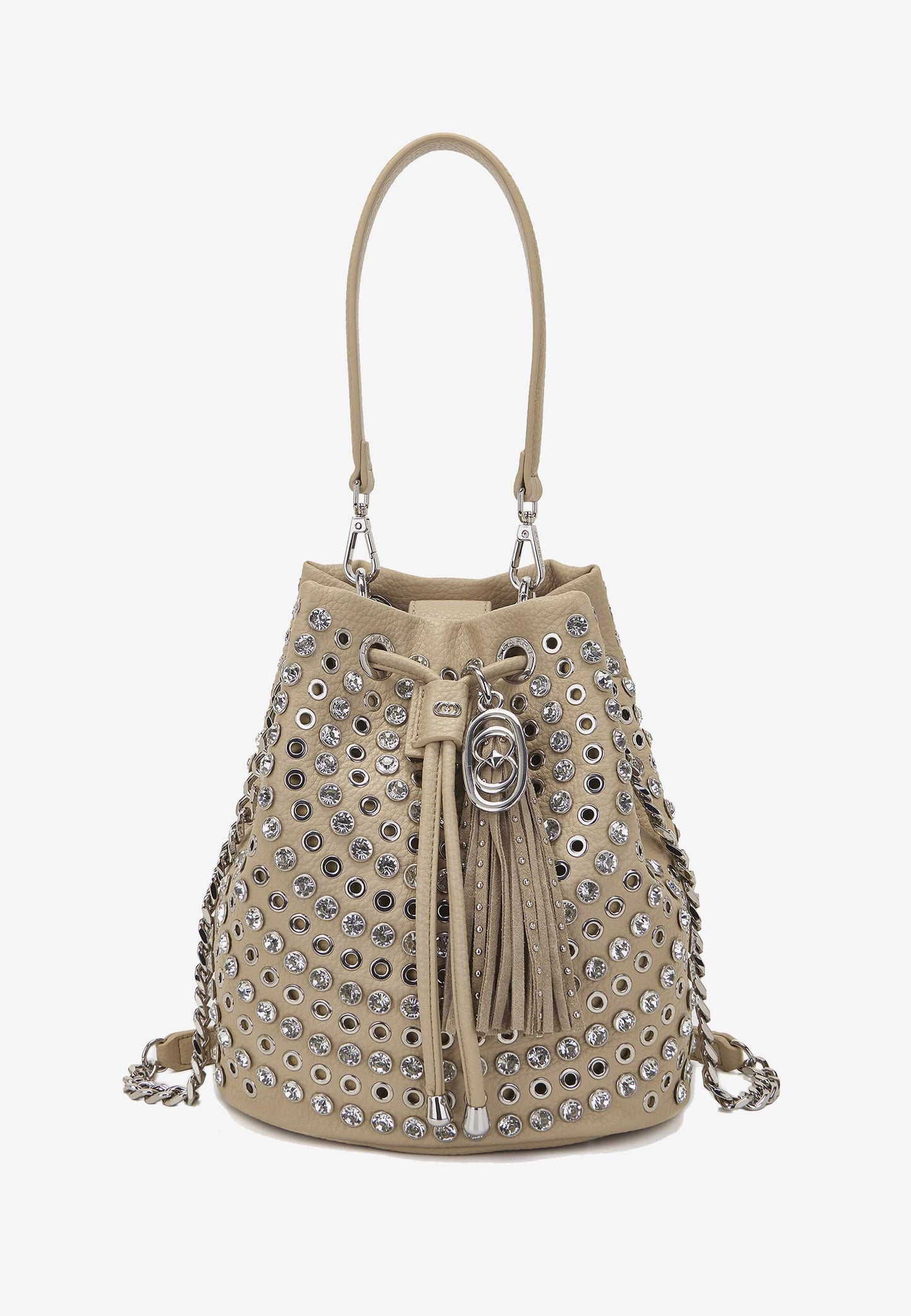 LA CARRIE - Secchiello Strass Andromeda Beige