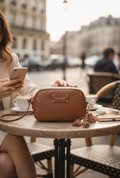 LA CARRIE - Marsupio BASIC BUM BAG Cuoio