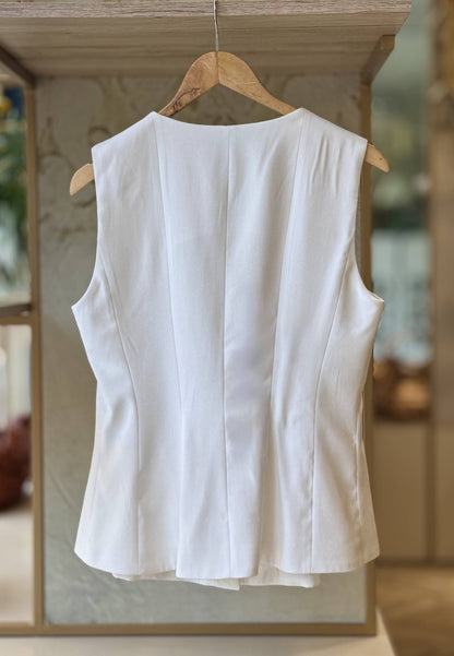 MOTEL - Gilet Off-White