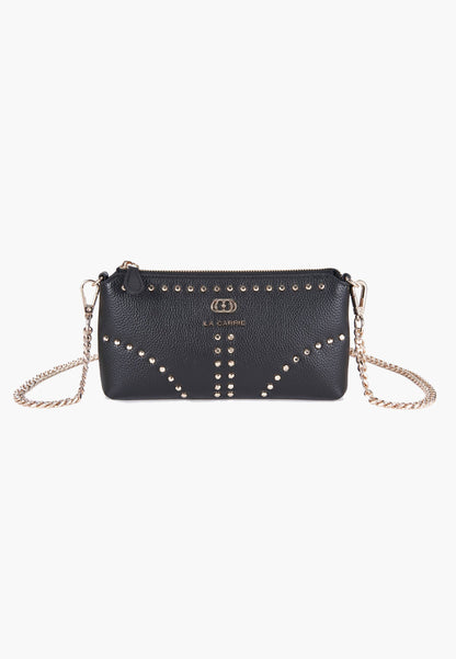 LA CARRIE - Pochette Portafogli Frivolous Nero