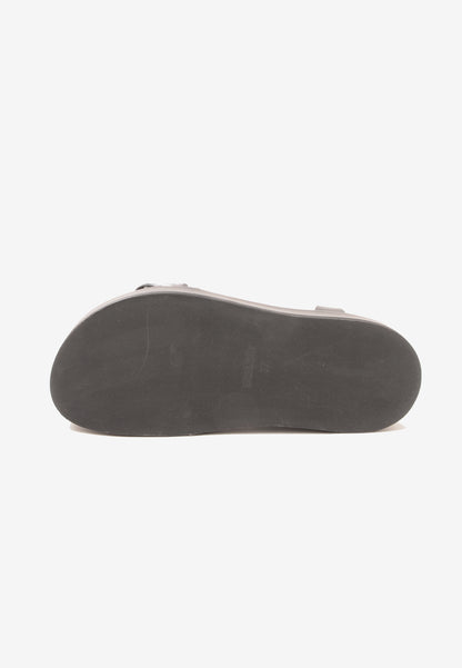 DIVINE FOLLIE - Sandalo Pitone Roccia Nero
