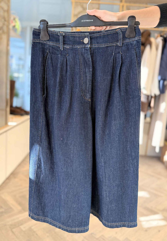 LE STREGHE - Gonna A Pantalone Denim