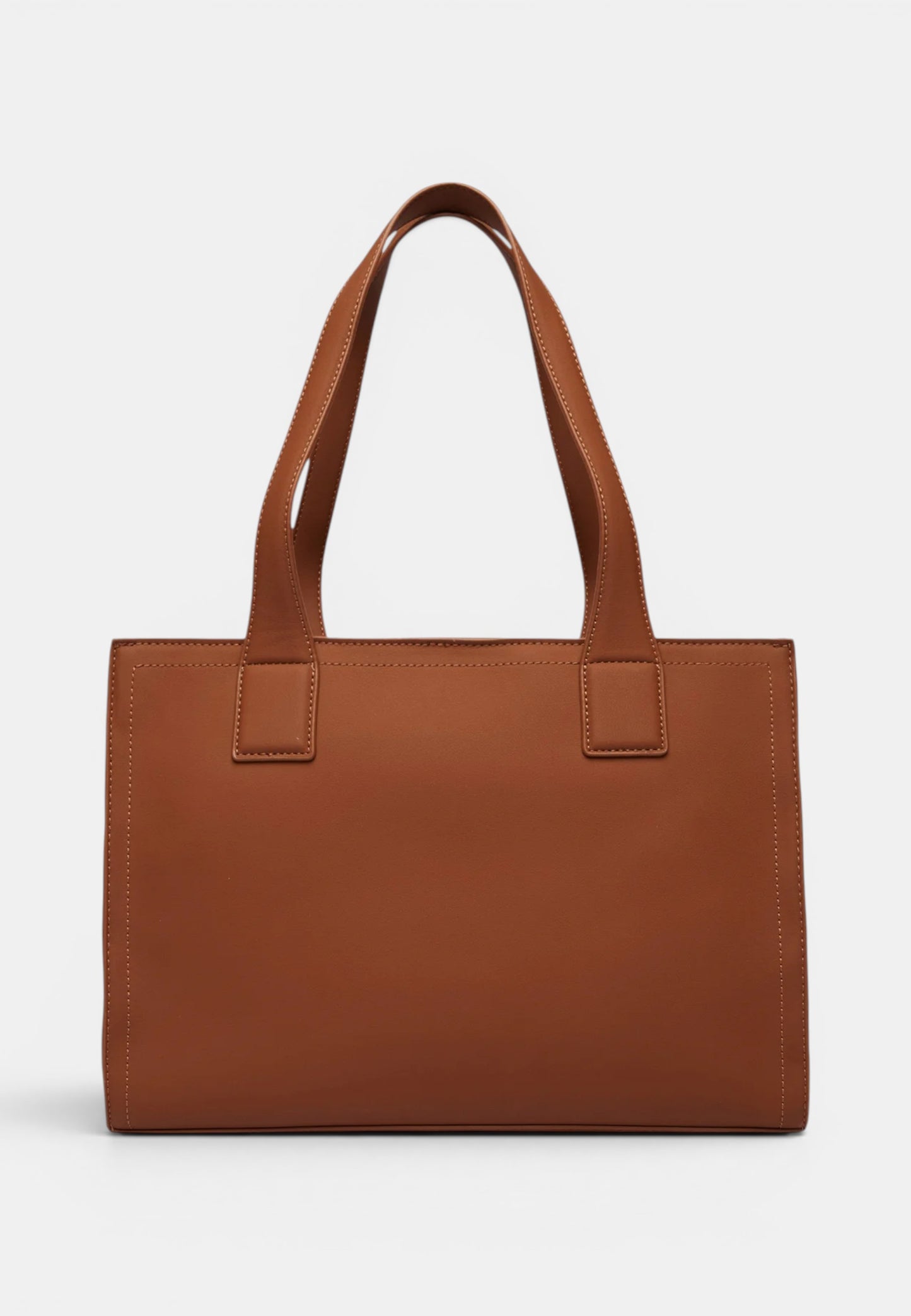 LOVE MOSCHINO - Shopping Bag Signature Cuoio