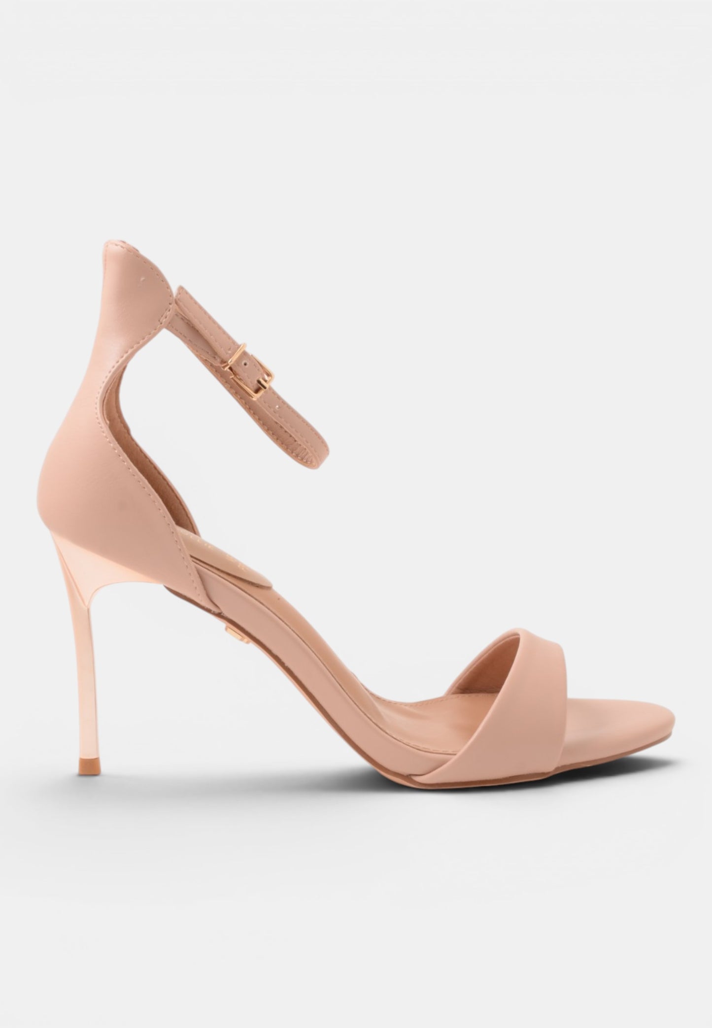 DIVINE FOLLIE - Sandali con Tacco a Spillo Rosa Nudo