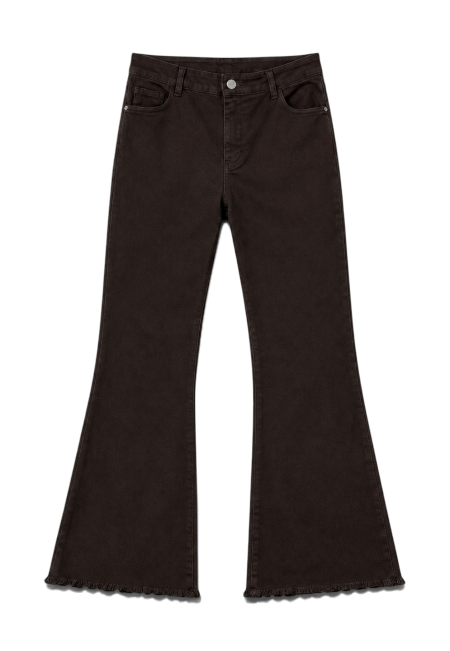 MOTEL - Jeans Flare Raw Moro