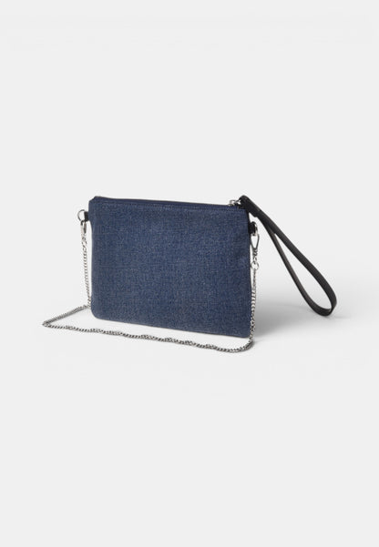 LOVE MOSCHINO - Pochette Signature In Denim