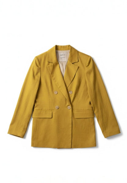 MARYLEY - Blazer Doppiopetto Olio