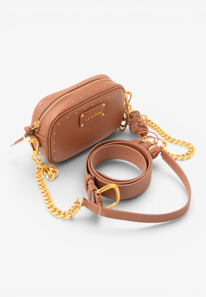LA CARRIE - Marsupio BASIC BUM BAG Cuoio