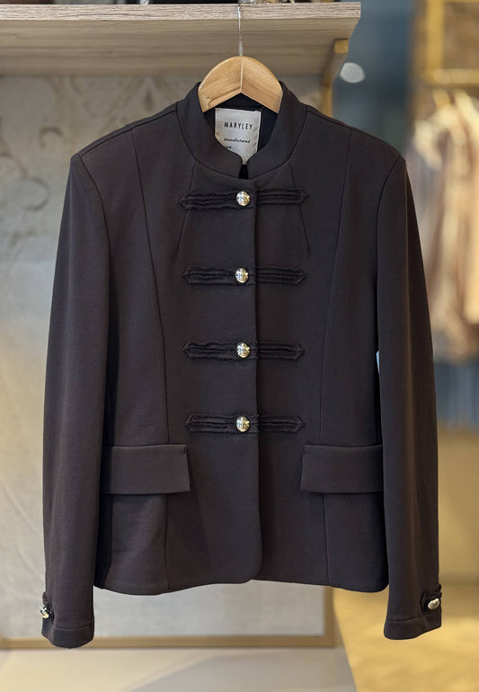 MARYLEY - Giacca Napoleone Marrone