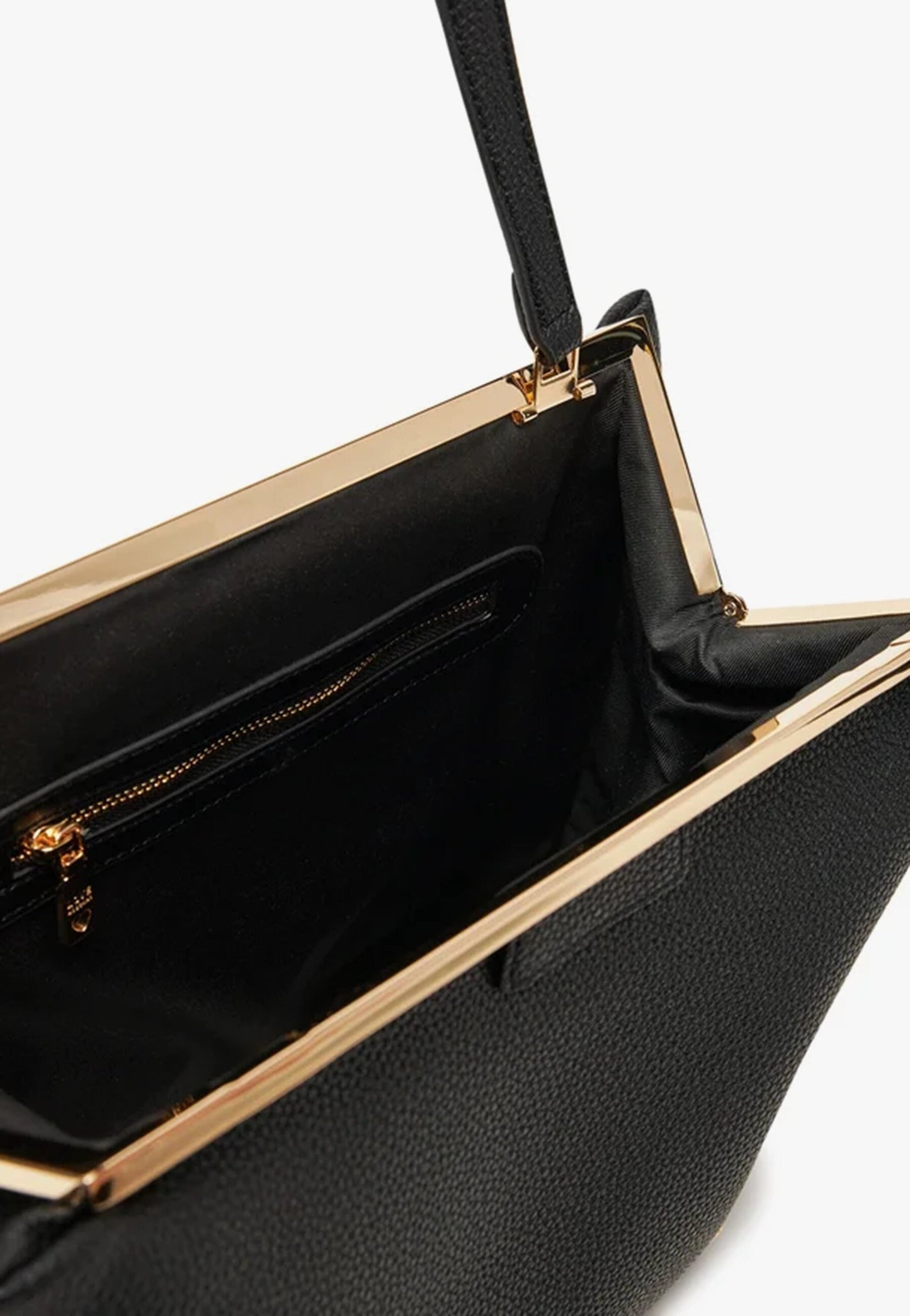 LOVE MOSCHINO - Borsa A Spalla Lettering Grande Nero