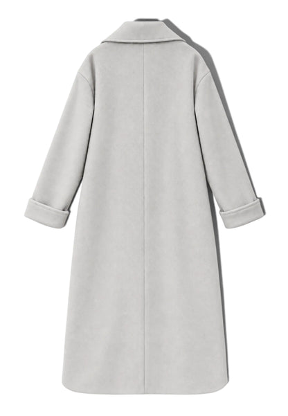 MOTEL - Cappotto Lungo Monobottone Casha
