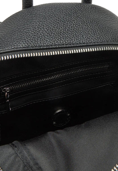 LOVE MOSCHINO - Zaino Lettering Nero Silver