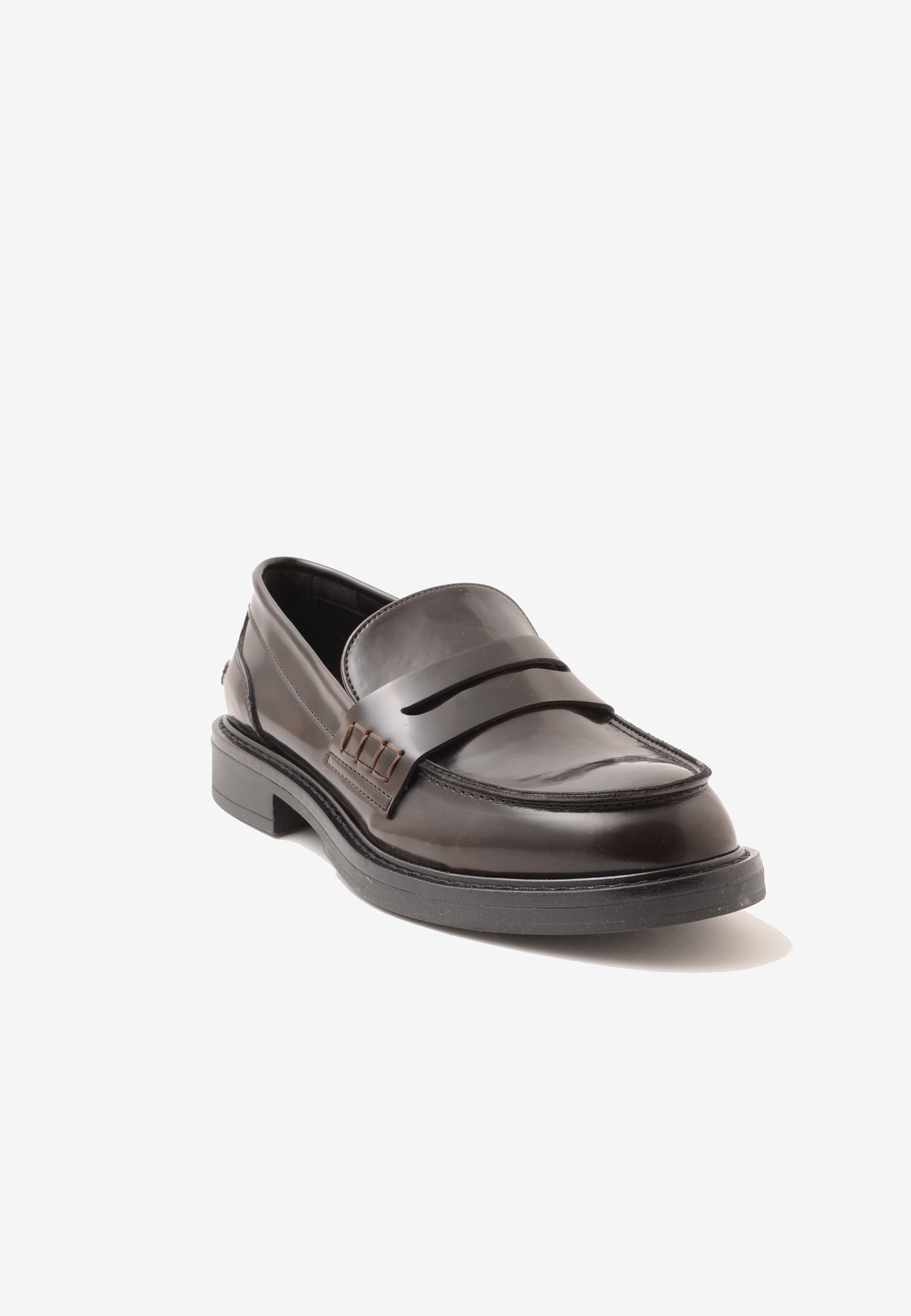 DIVINE FOLLIE - Mocassino Spazzolato Moro
