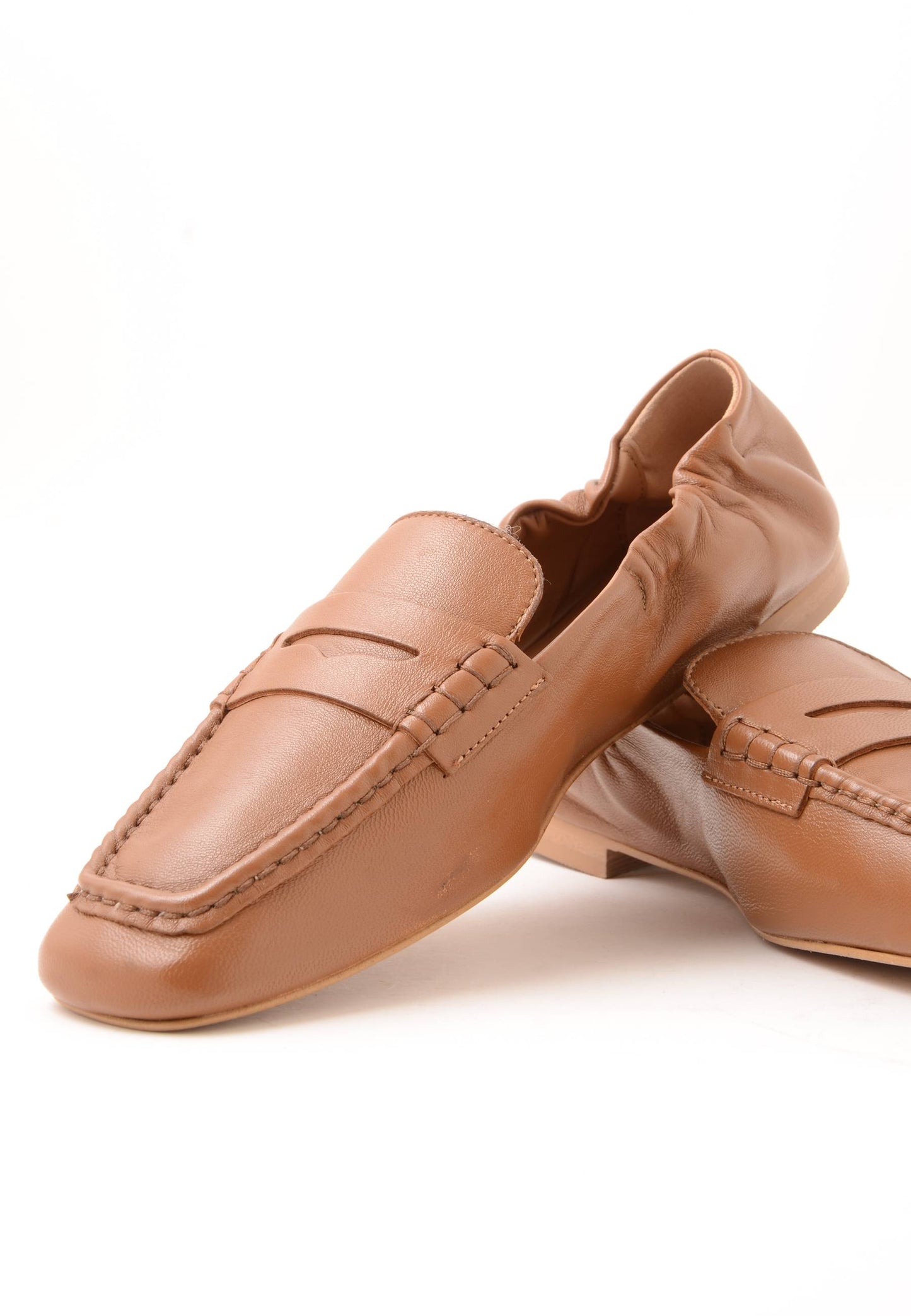 DIVINE FOLLIE - Mocassino In Nappa Cuoio