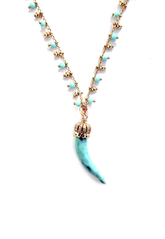 LARA11 - Collana Girocollo Cornetti Tiffany