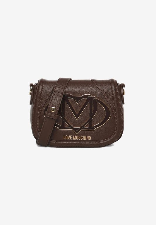 LOVE MOSCHINO - Borsa A Spalla Maxi Logo Moro
