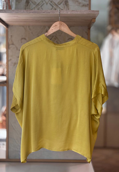 MOTEL - Camicia In Viscosa Lemonsoda