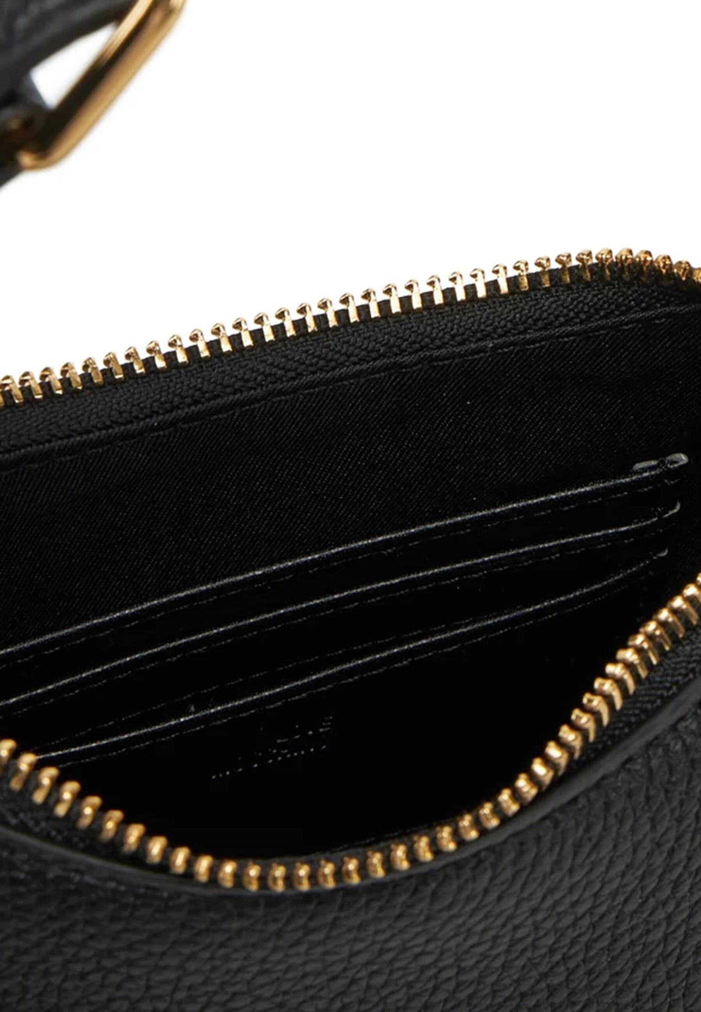 LOVE MOSCHINO - Borsetta Hobo Lettering Nero