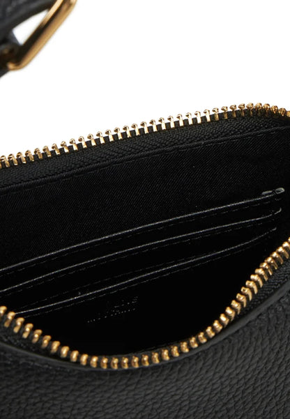LOVE MOSCHINO - Borsetta Hobo Lettering Nero