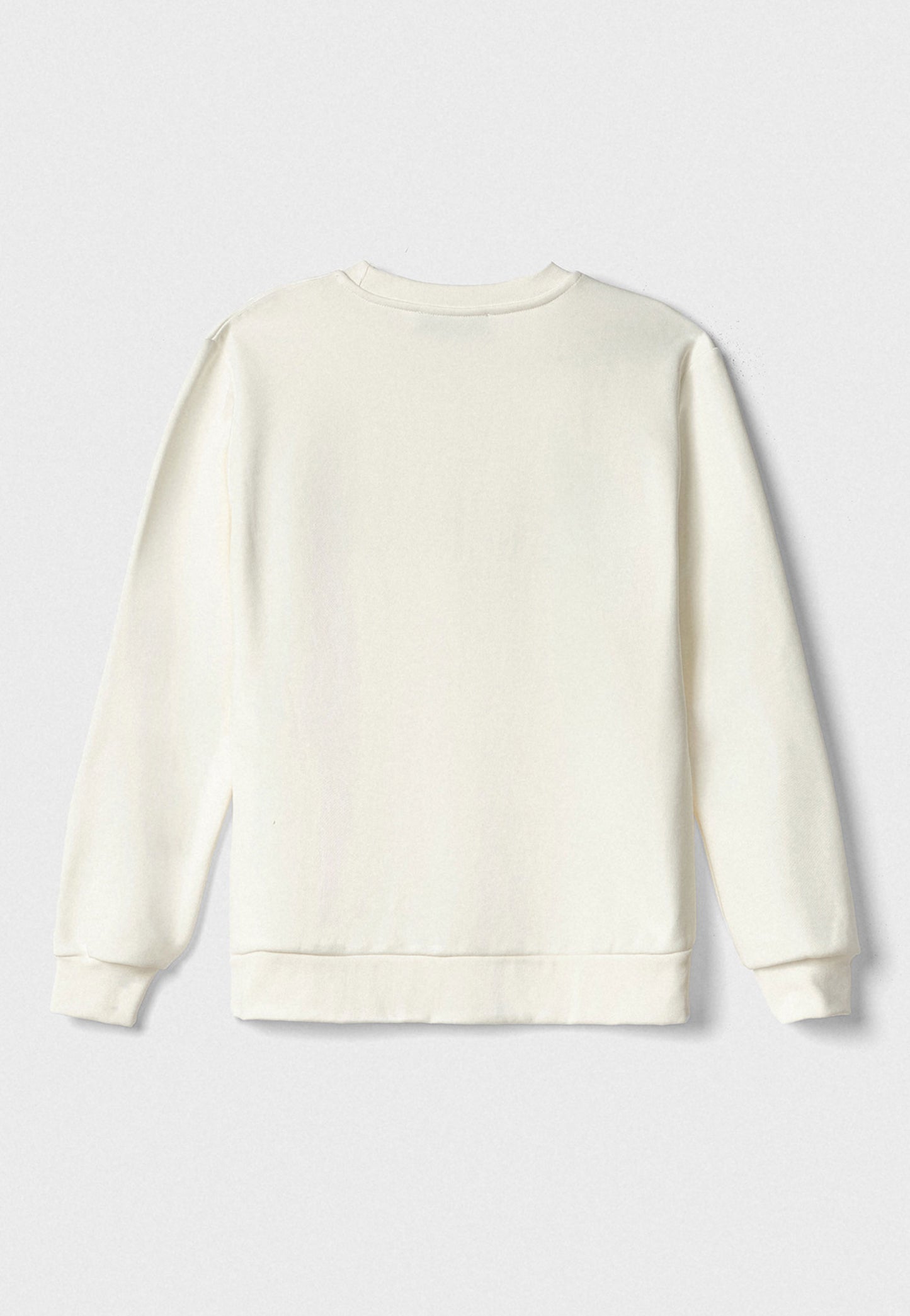 GAELLE - Felpa paricollo Off White