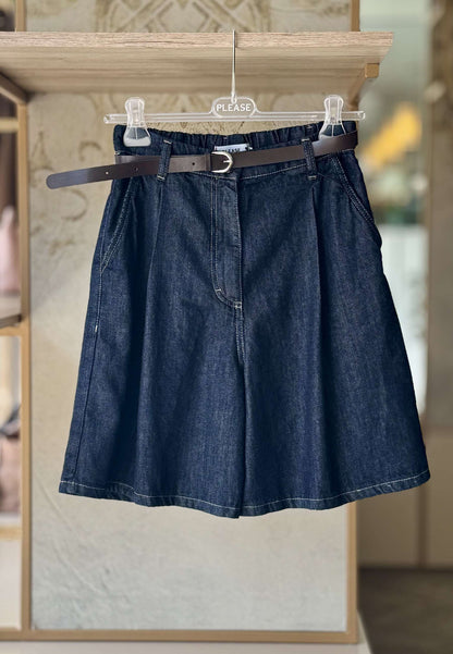 PLEASE - Bermuda Denim Scuro