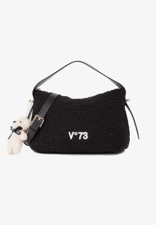 V73 - Borsa a Spalla Teddy Nero