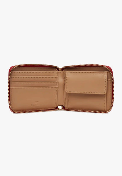 LOVE MOSCHINO - Portafoglio Zip Around Rosso