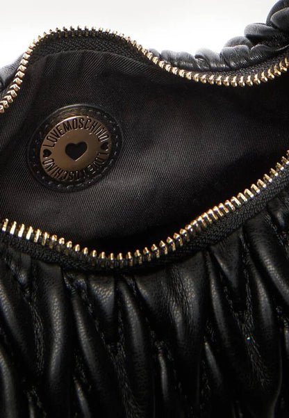 LOVE MOSCHINO - Hobo Bag Trapuntata Nero