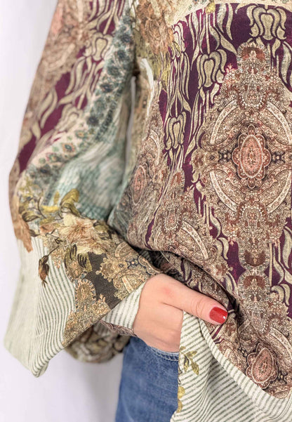 MOTEL - Camicia Stampa Etnica Multicolor