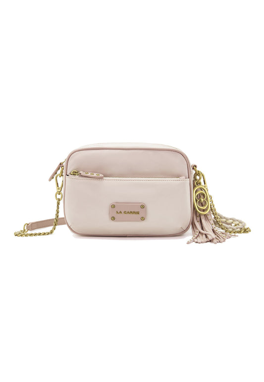 LA CARRIE - Borsetta a Tracolla DARK NYLON Rosa