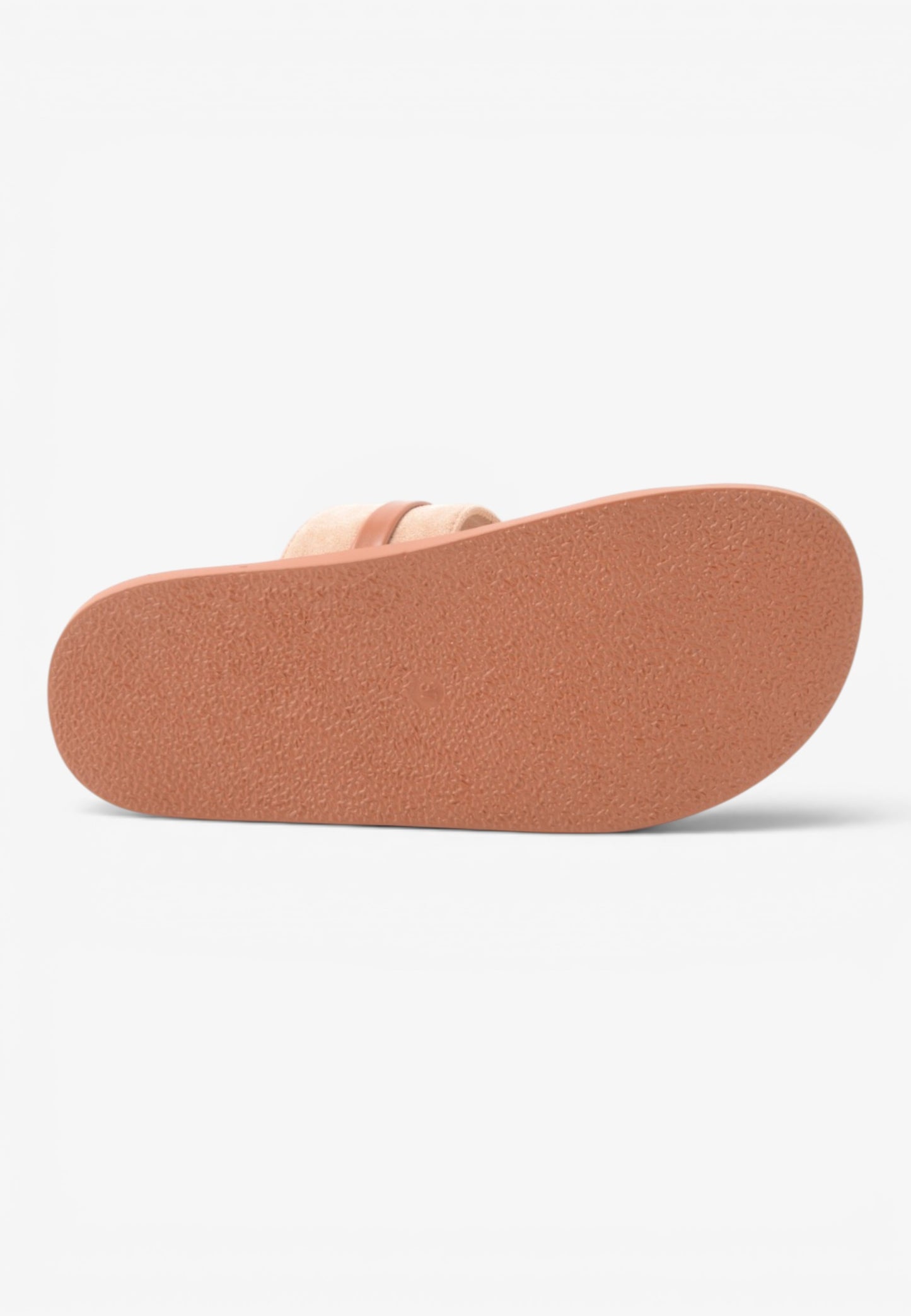 GOLD&GOLD - Sandalo Slide In Suede Con Doppia Fascia Beige