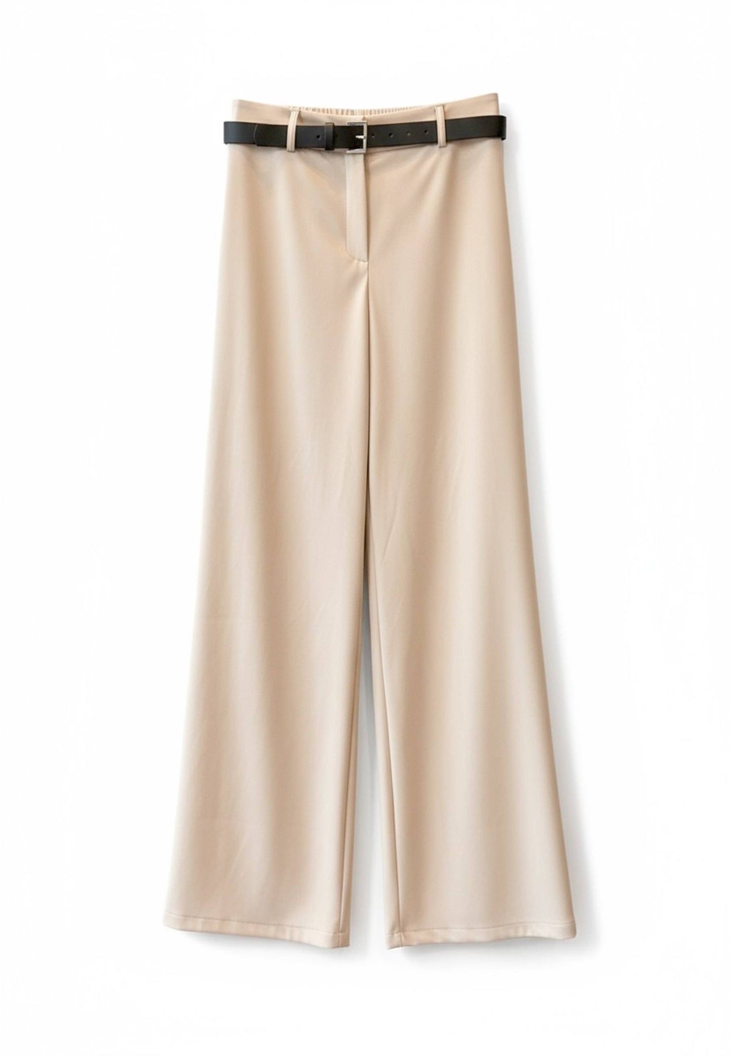 MOTEL - Pantalone A Palazzo Ecopelle Lana