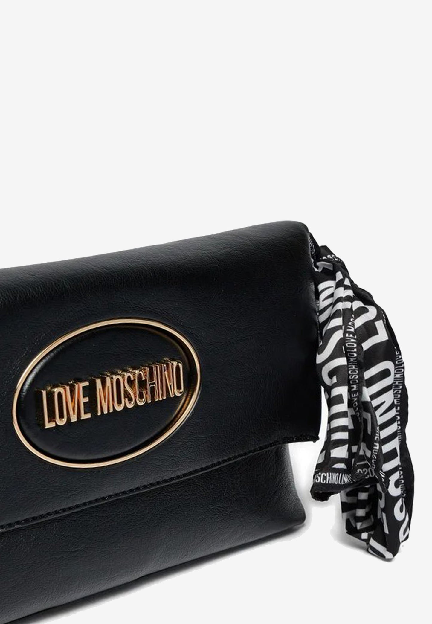 LOVE MOSCHINO – Handtasche mit schwarzem Schal