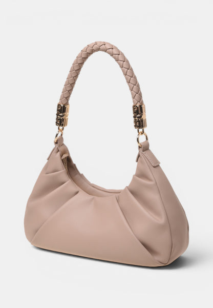LOVE MOSCHINO - Borsa A Spalla Signature Taupe