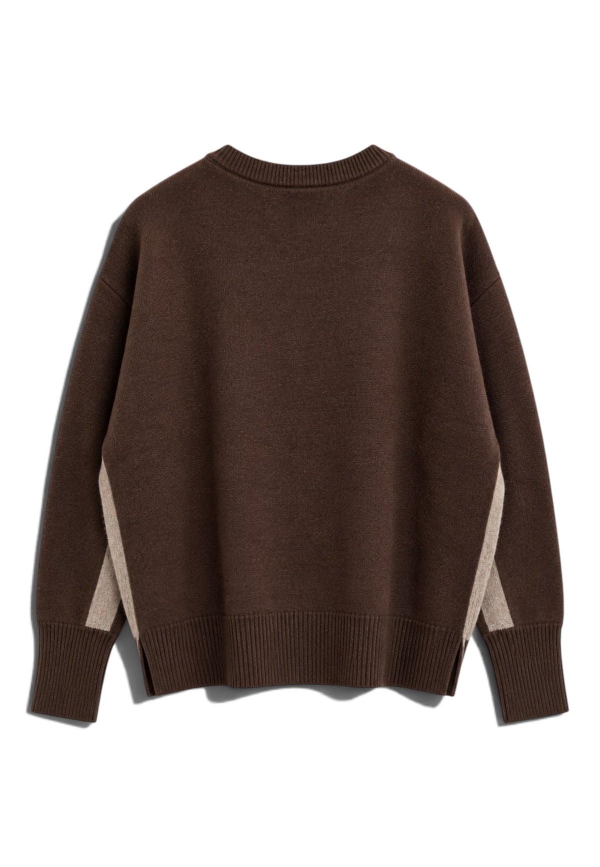 MOTEL - Maglione Bi-Colore Beige